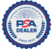 Officially Authorized Dealer of PSA — since 2023